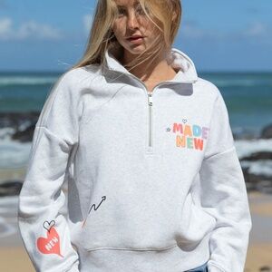 Elevated Faith Made New Women's Half-Zip Size XSXS